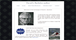 Desktop Screenshot of davidbachelor.com