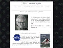 Tablet Screenshot of davidbachelor.com